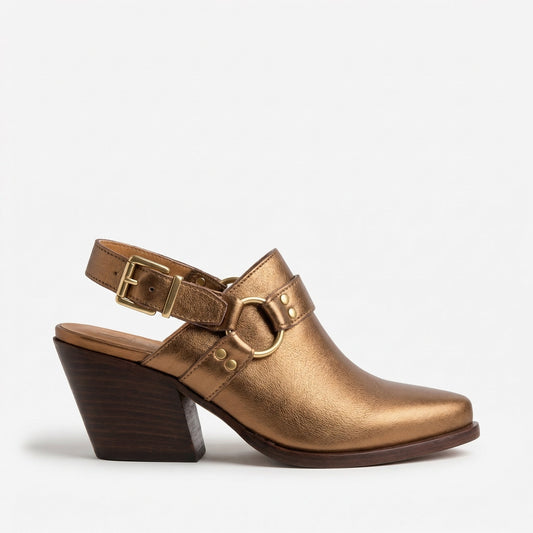 Mule Deva Gold - KALI SHOES®