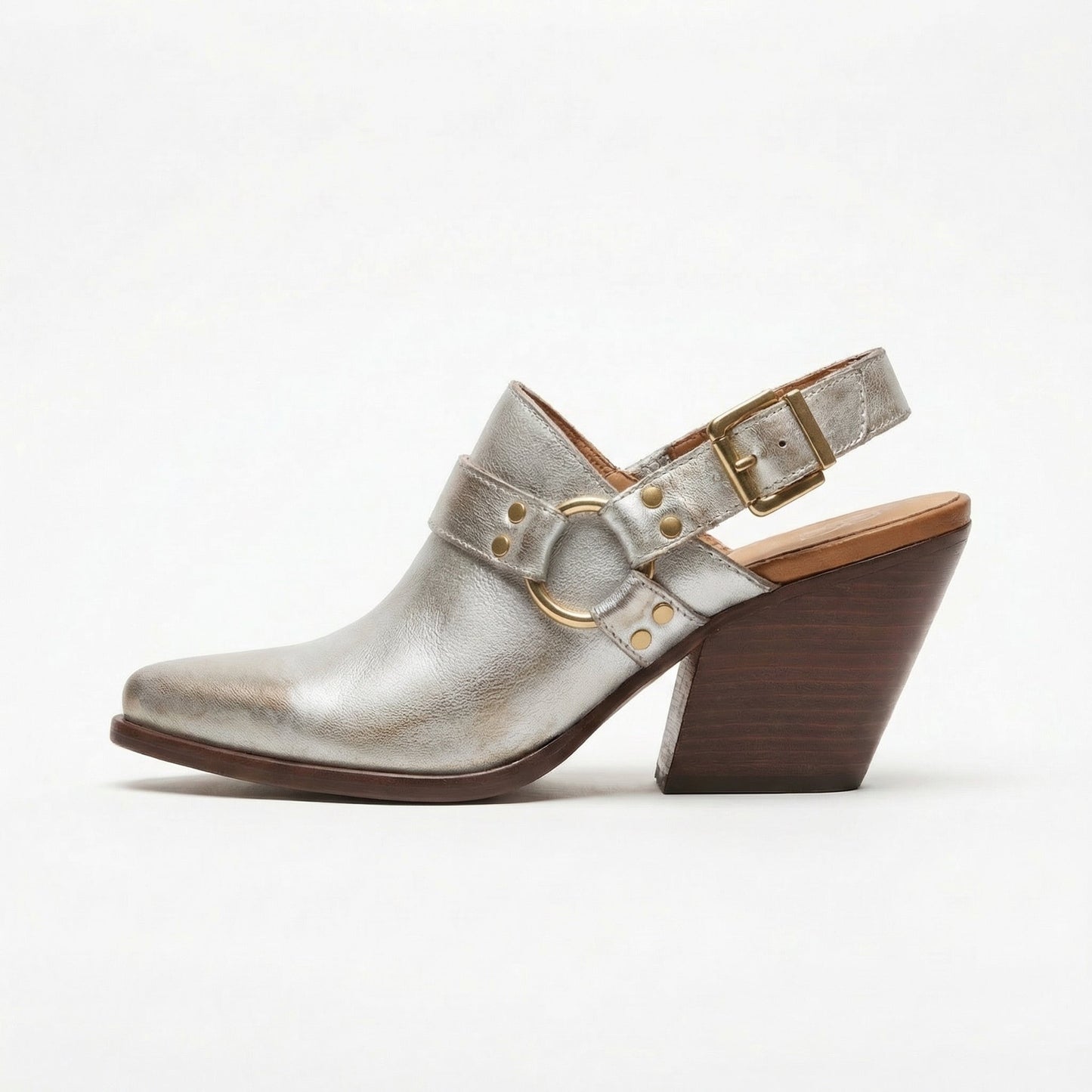 Mule Deva Silver - KALI SHOES®