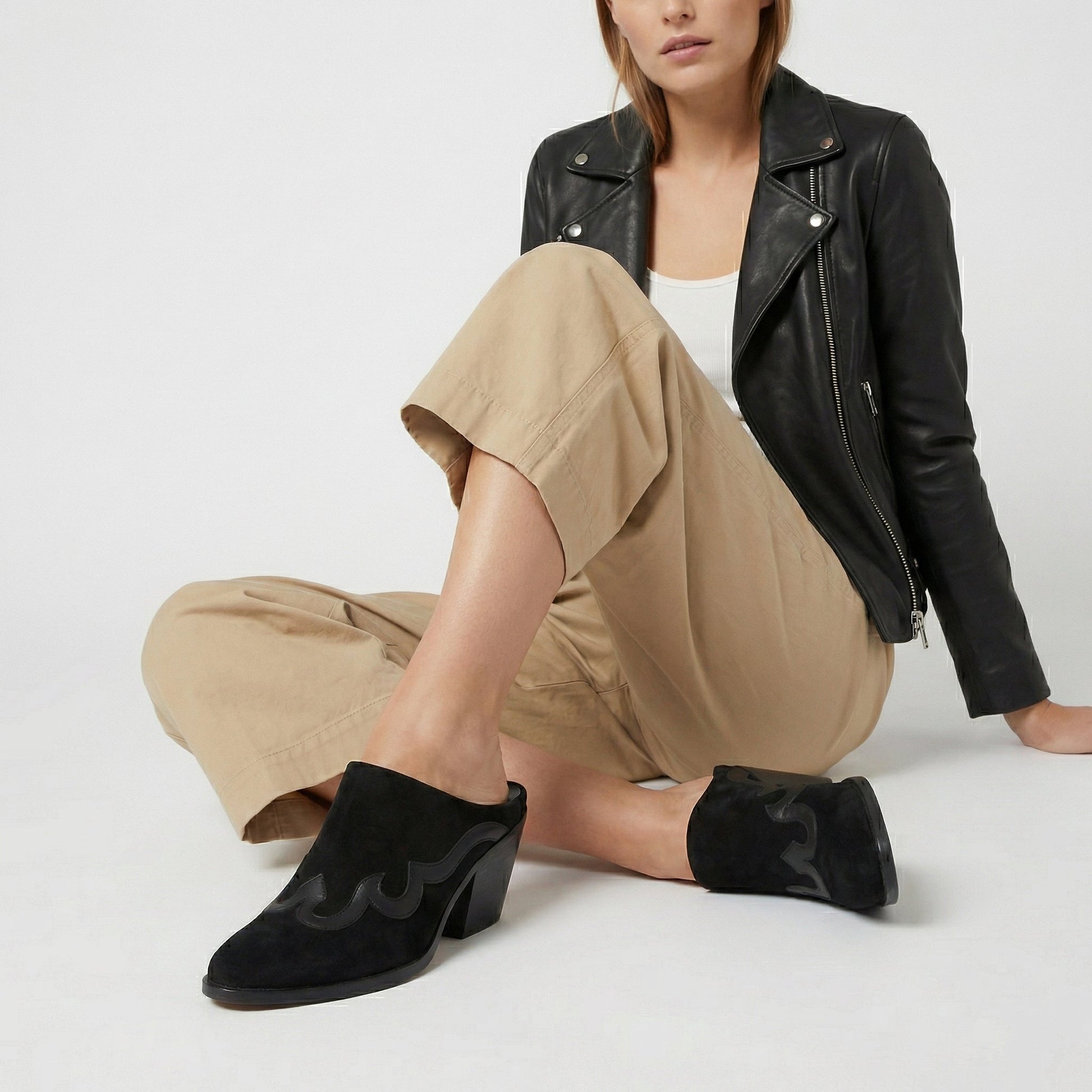 Mule Inka Nero - KALI SHOES®