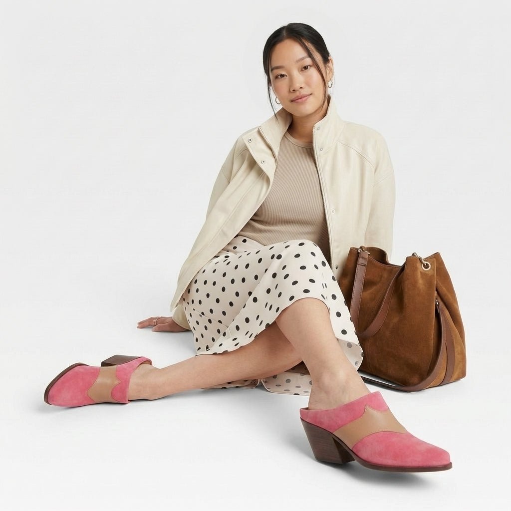 Mule Mayomi Shell Pink - KALI SHOES®