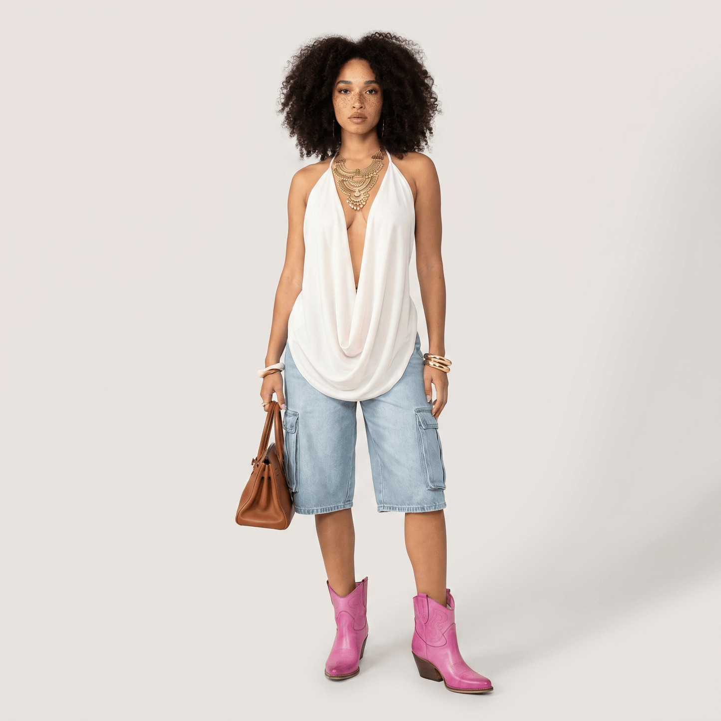 Stivaletti Texani Bradley Flamingo - KALI SHOES®
