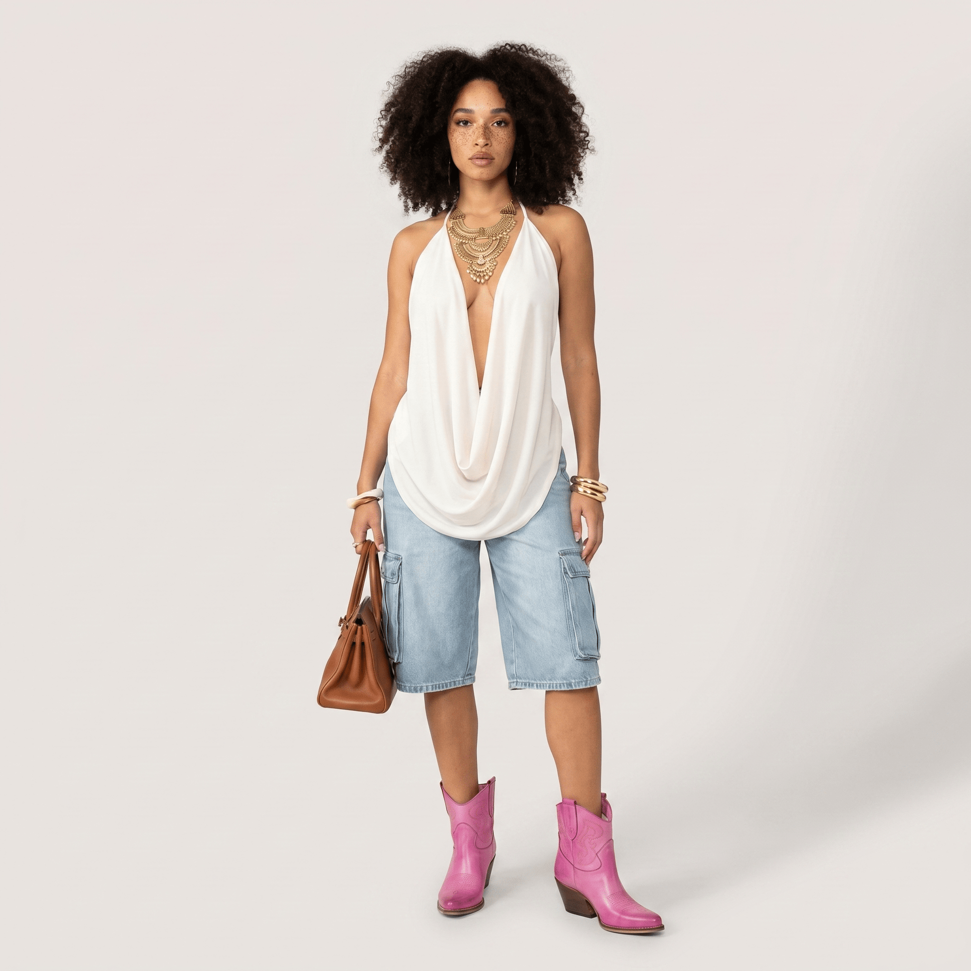 Stivaletti Texani Bradley Flamingo - KALI SHOES®