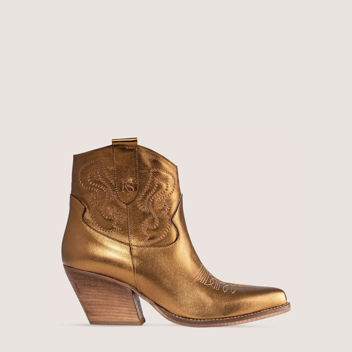Stivaletti Texani Bradley Nova Bronze - KALI SHOES®