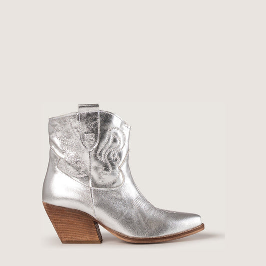 Stivaletti Texani Bradley Nova Silver - KALI SHOES®