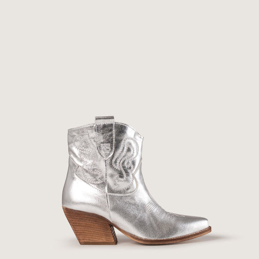 Stivaletti Texani Bradley Nova Silver - KALI SHOES®
