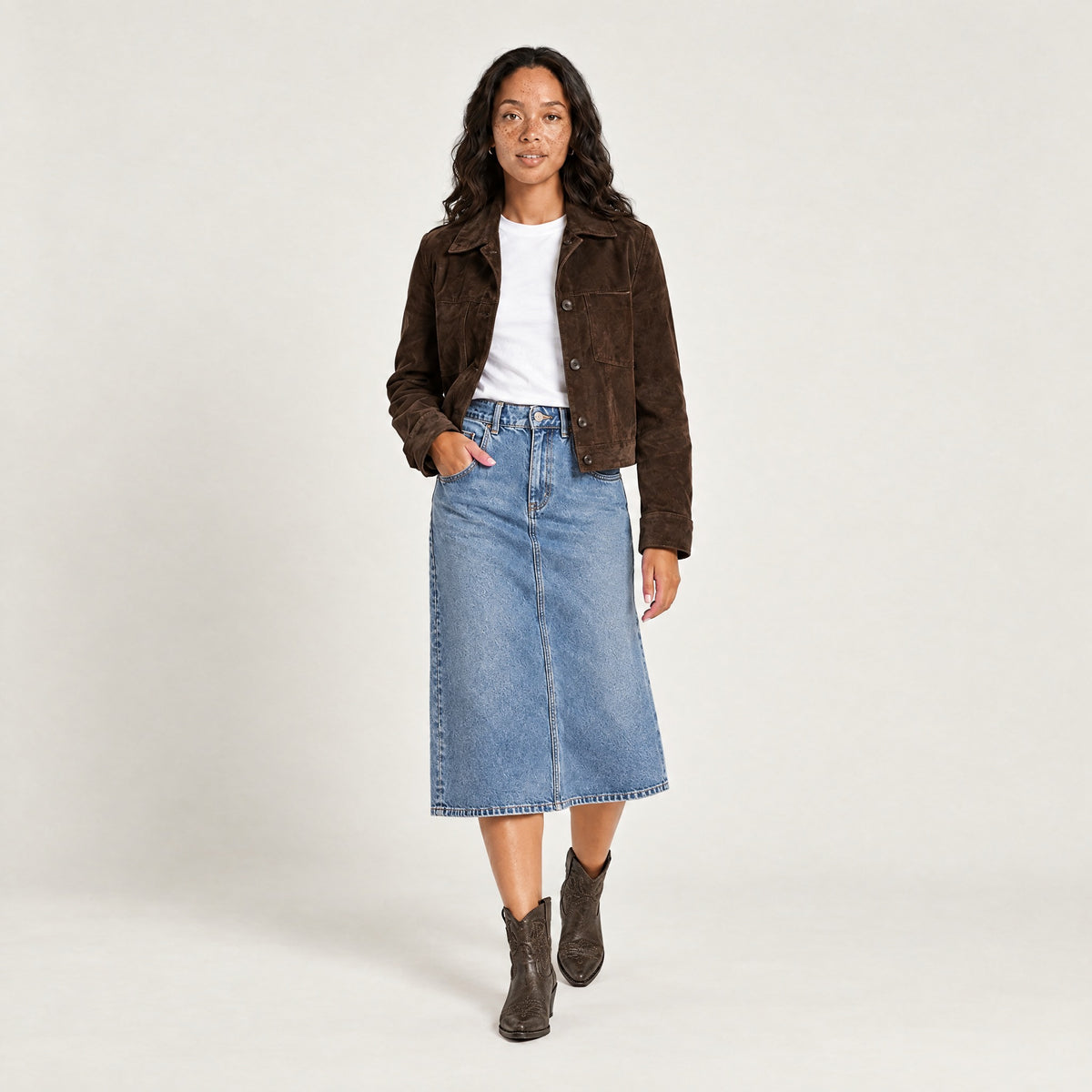 Stivaletti Texani Bradley Testa di Moro
