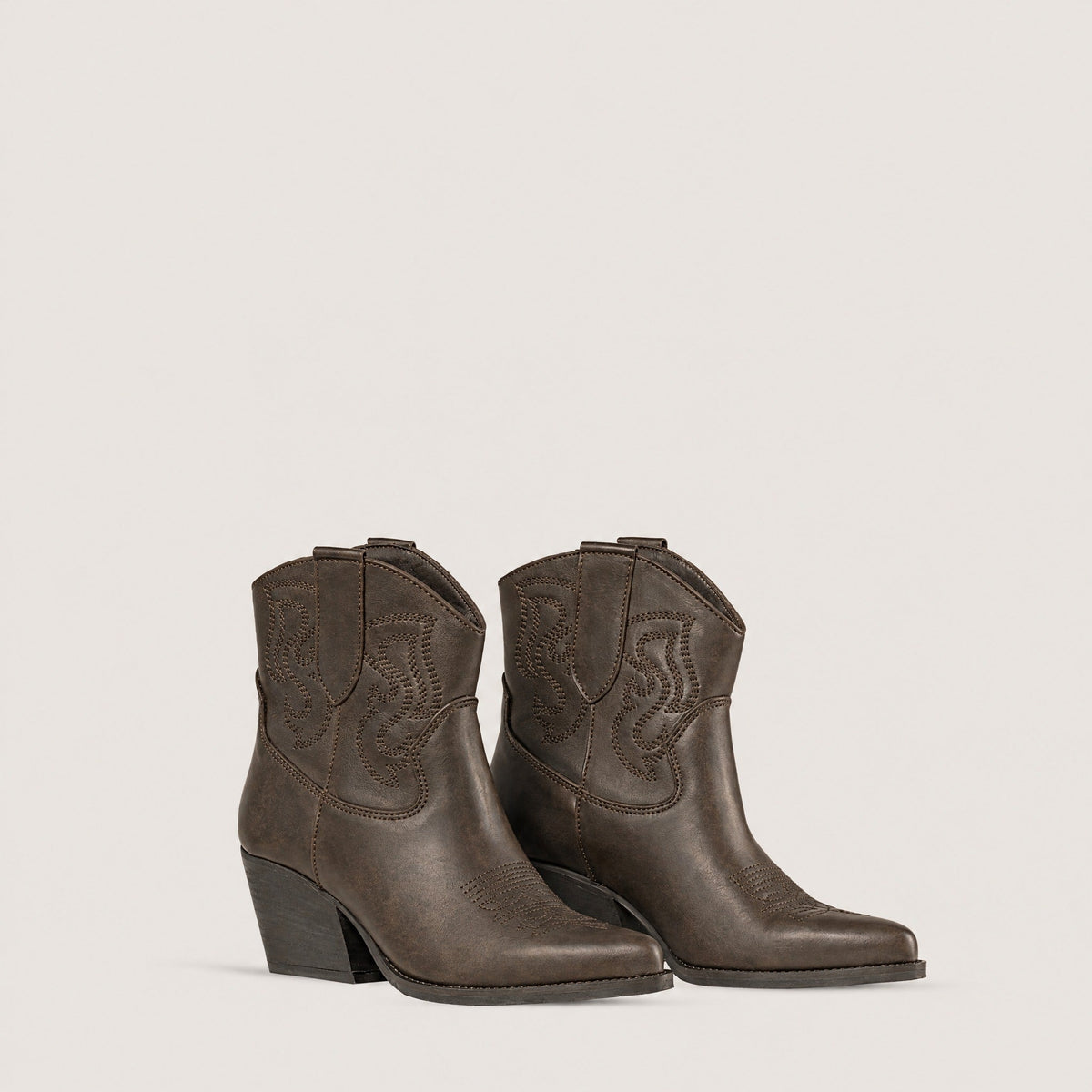 Stivaletti Texani Bradley Testa di Moro - KALI SHOES®