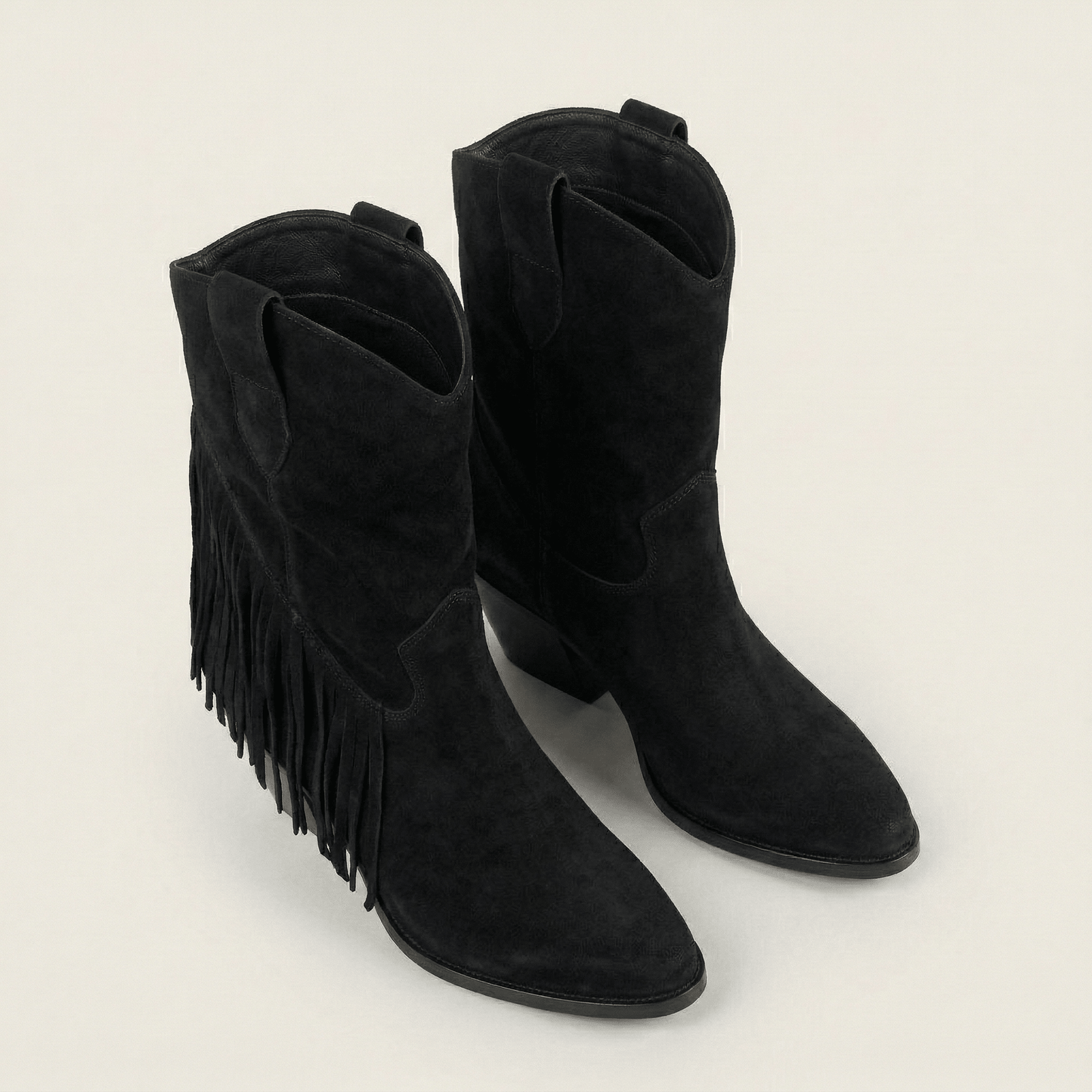 Stivaletti Texani Dakota Nero - KALI SHOES®