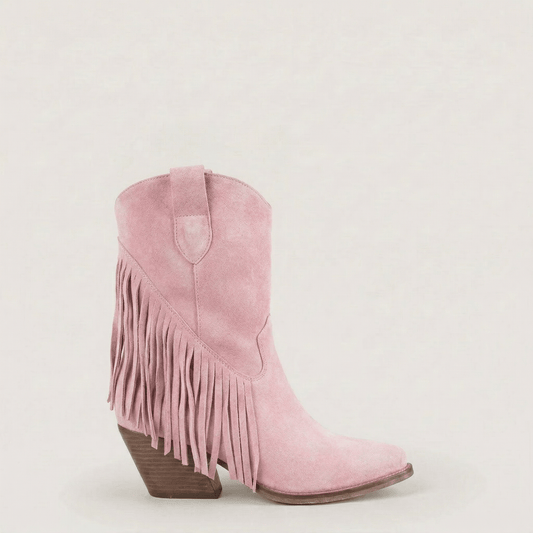 Stivaletti Texani Dakota Rosa - KALI SHOES®