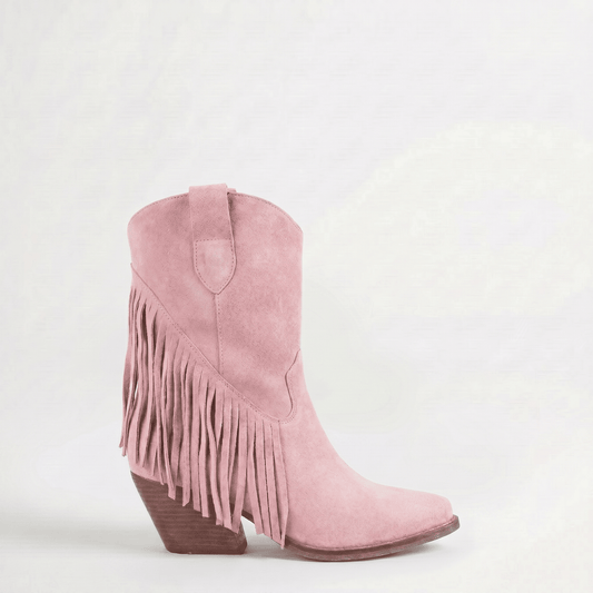 Stivaletti Texani Dakota Rosa - KALI SHOES®