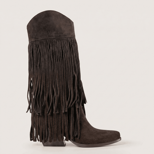 Stivaletti Texani Fryda Testa di Moro - KALI SHOES®