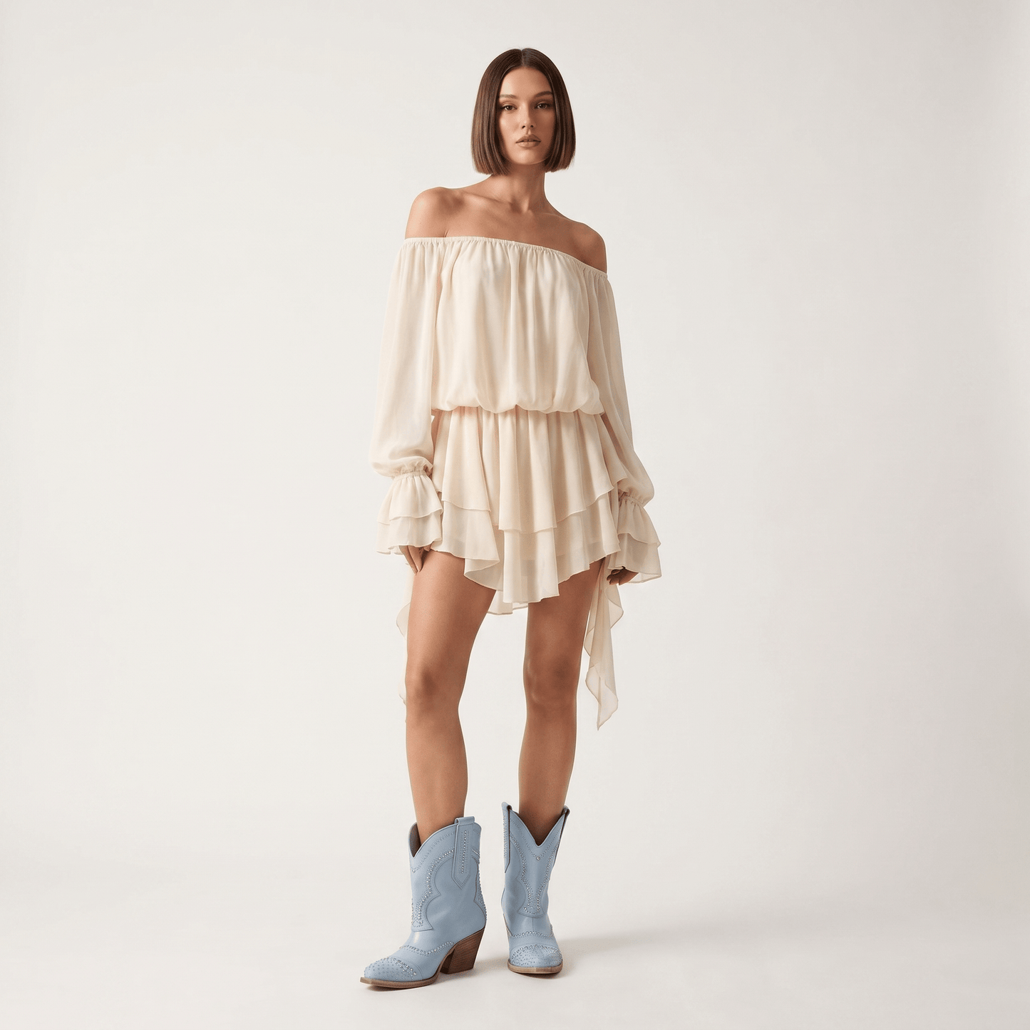Stivaletti Texani Ivy Cielo - KALI SHOES®