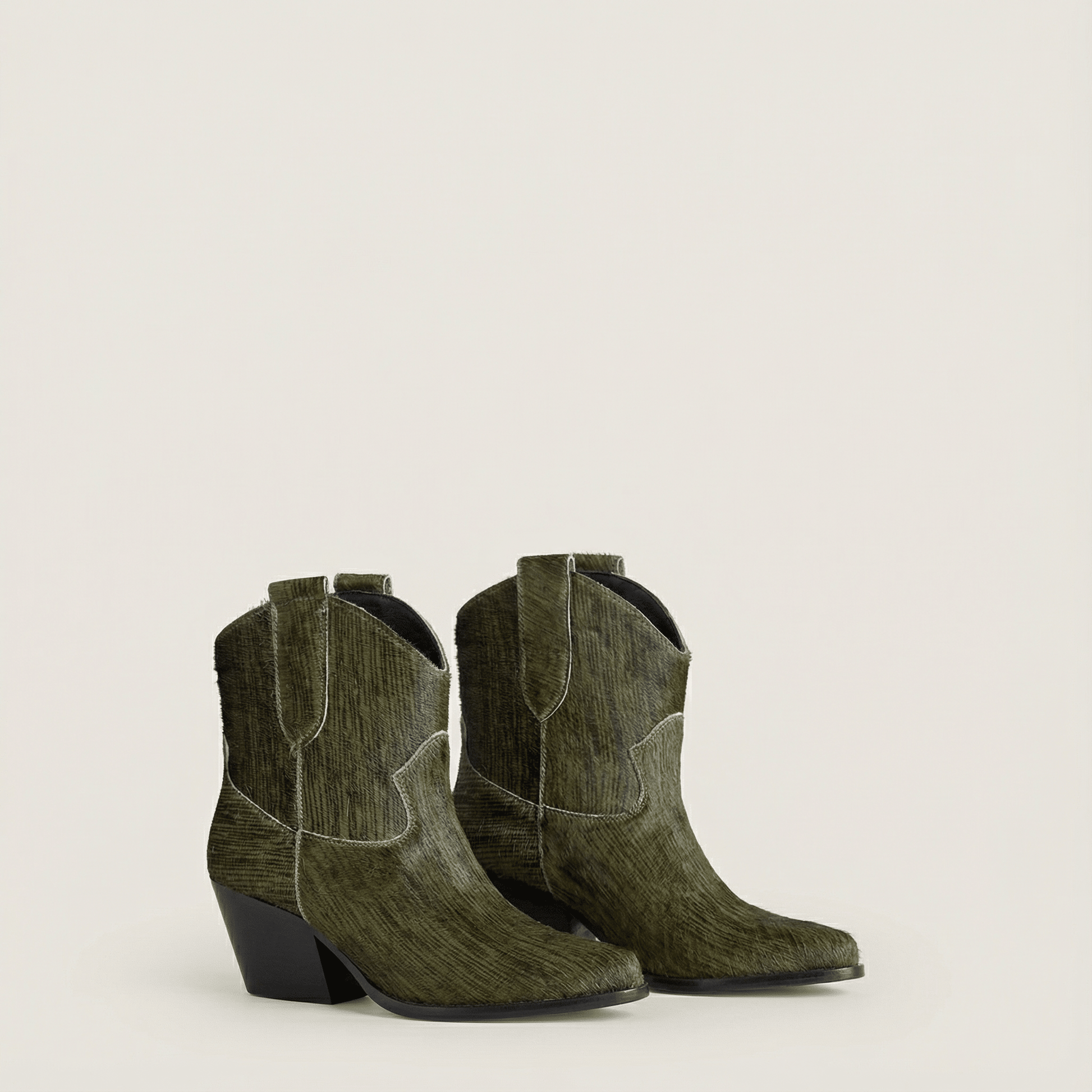 Stivaletti Texani Leila Jungle Loden - KALI SHOES®