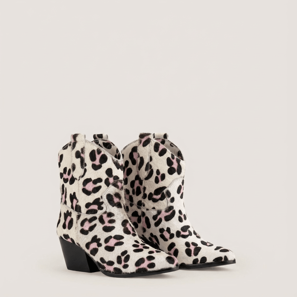 Stivaletti Texani Leila Jungle Rose - KALI SHOES®