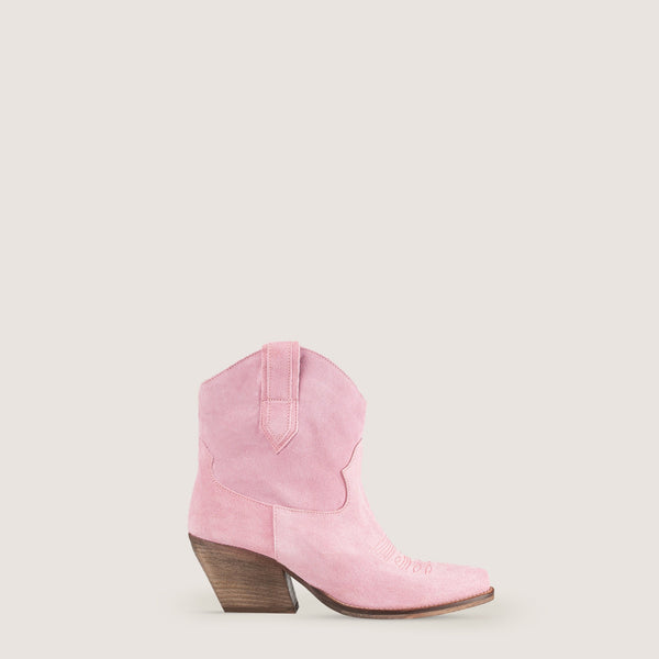 Leila Pink Texan boots