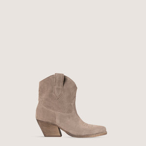 Stivaletti Texani Leila Taupe - KALI SHOES®