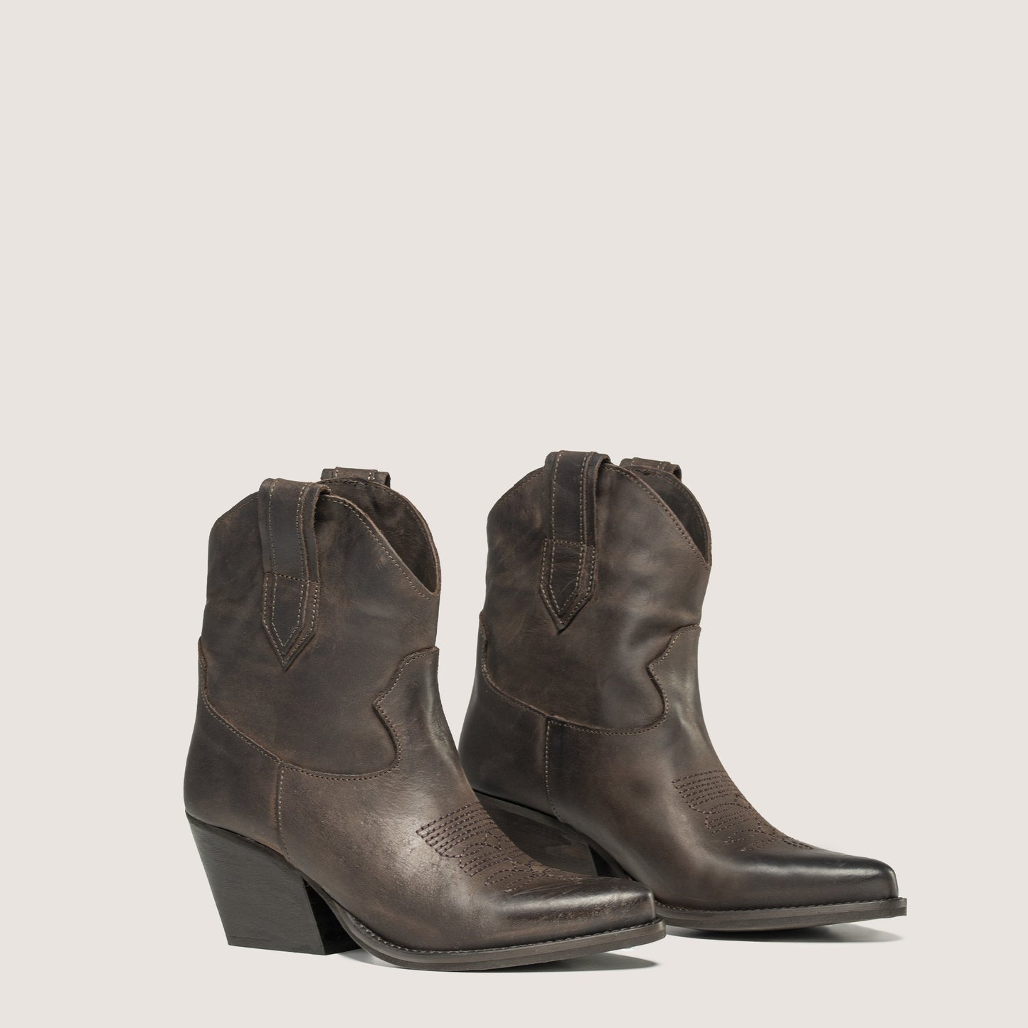 Stivaletti Texani Marley Testa di moro - KALI SHOES®