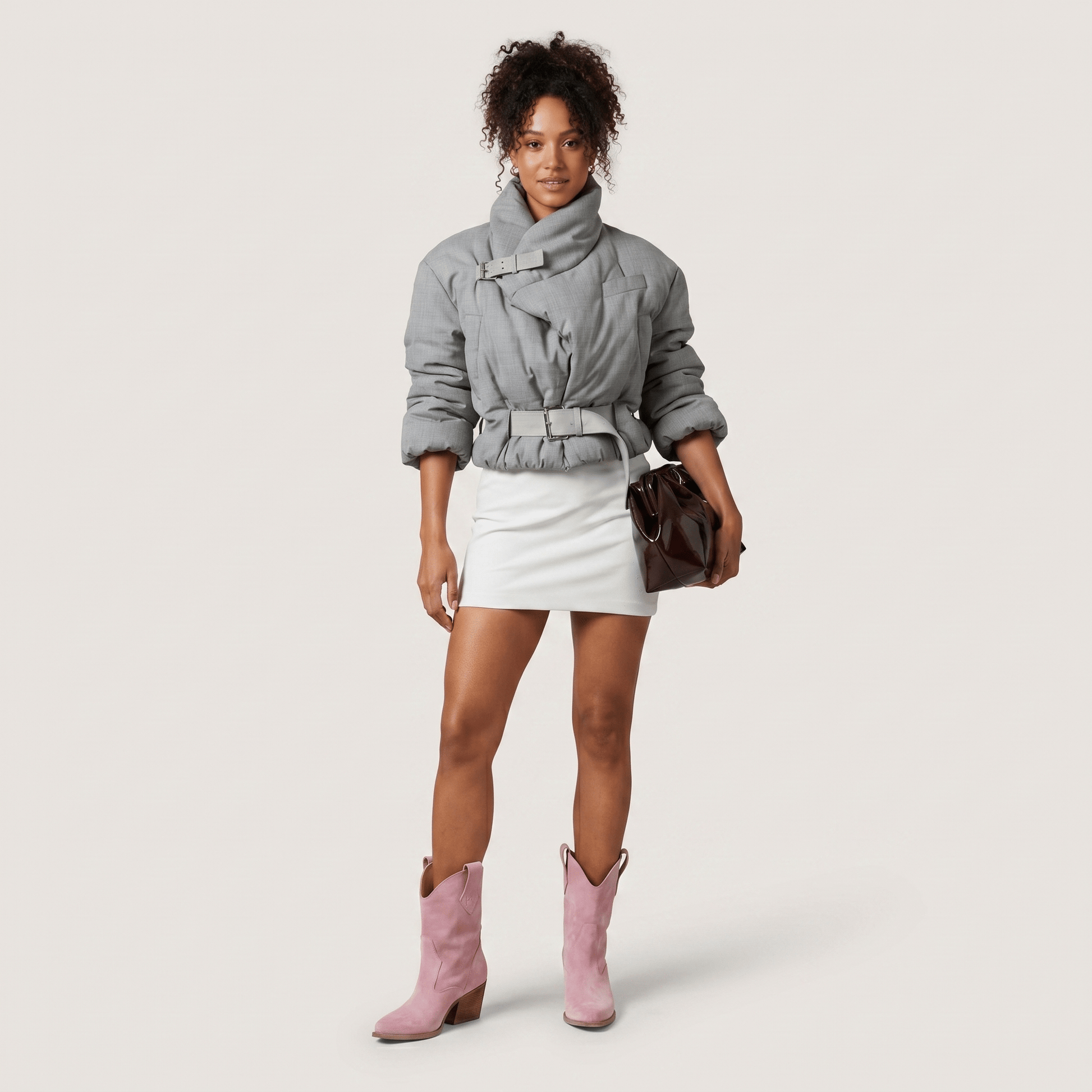 Stivaletti Texani Montana Rosa - KALI SHOES®