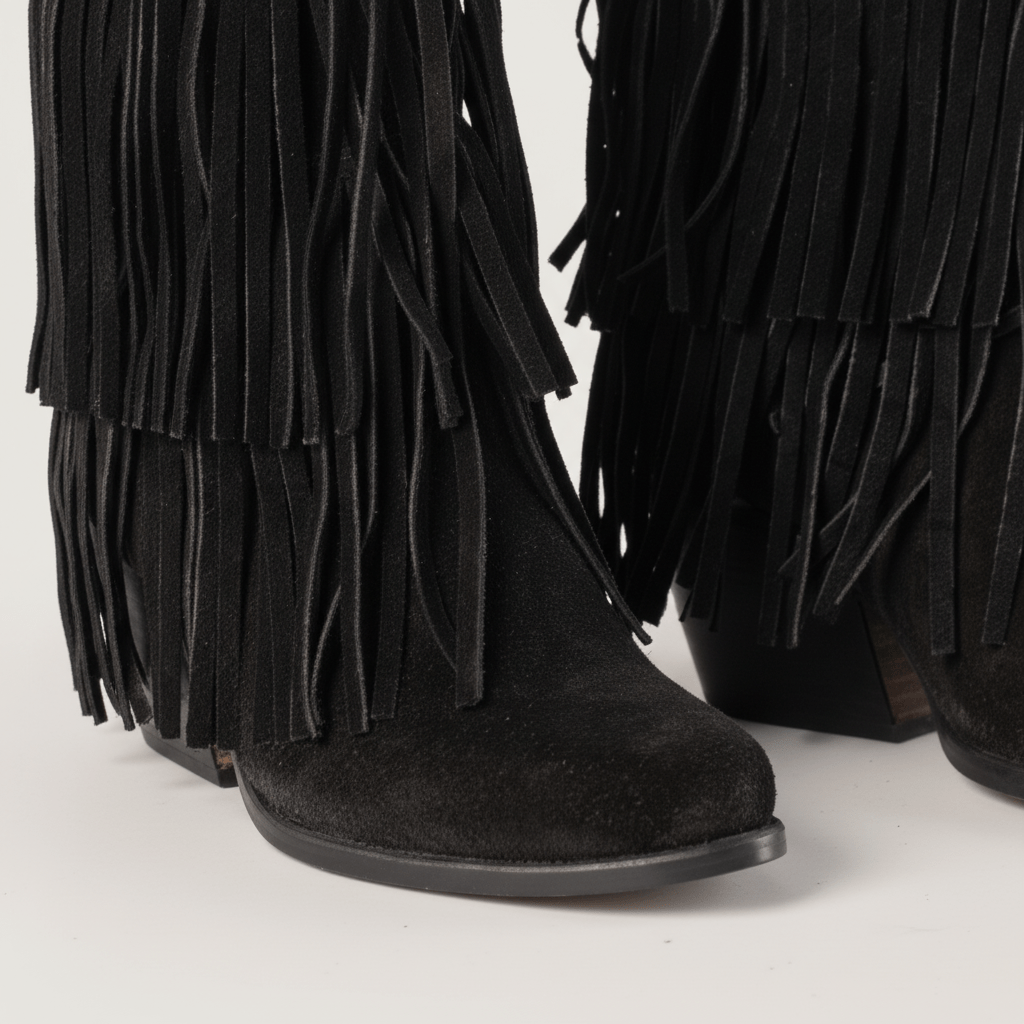 Stivaletti Texani Nevada Nero - KALI SHOES®