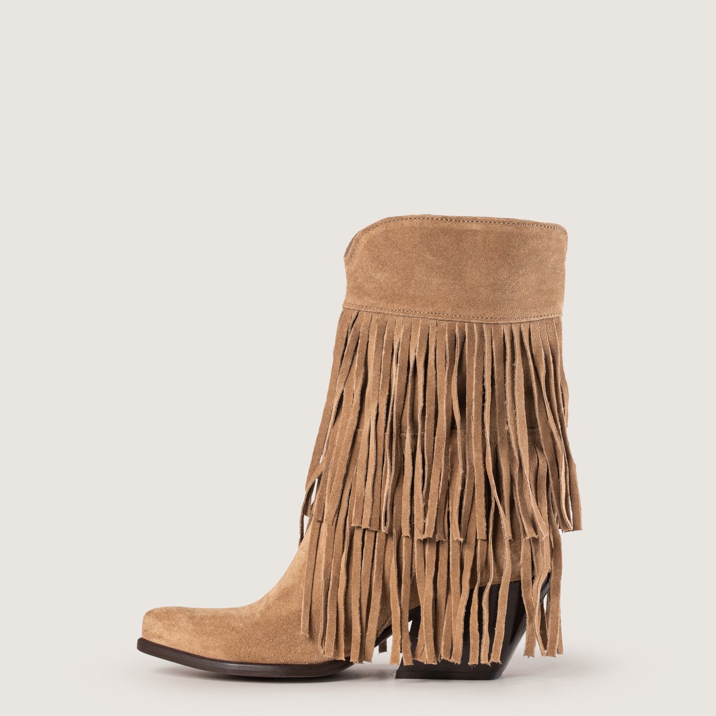 Stivaletti Texani Nevada Taupe - KALI SHOES®