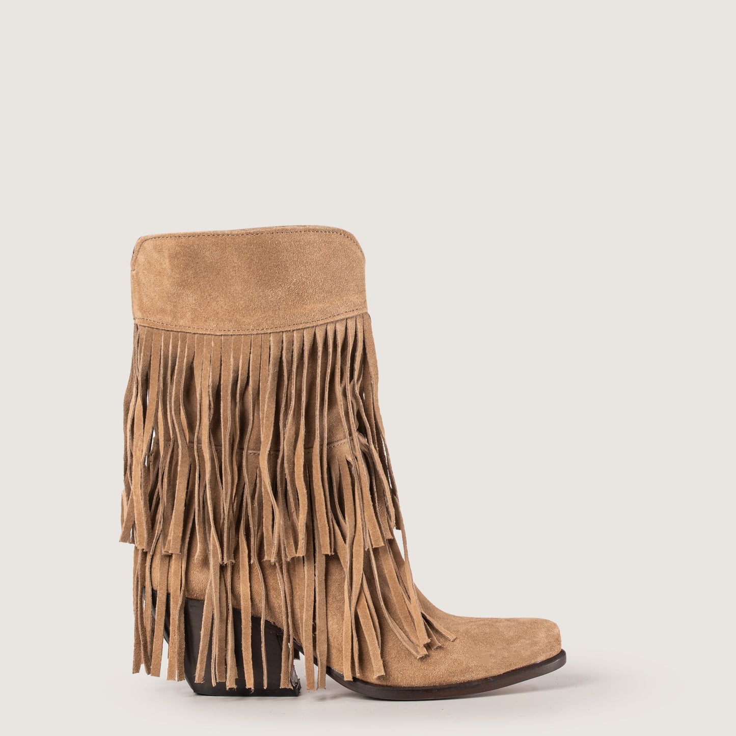 Stivaletti Texani Nevada Taupe - KALI SHOES®