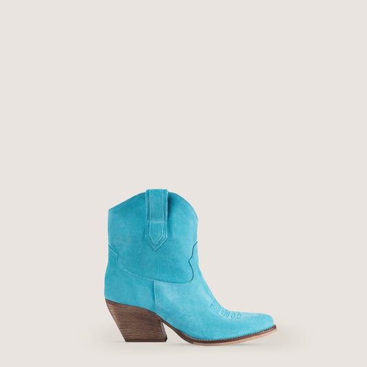 Stivaletti Texani Nina Turchese - KALI SHOES®