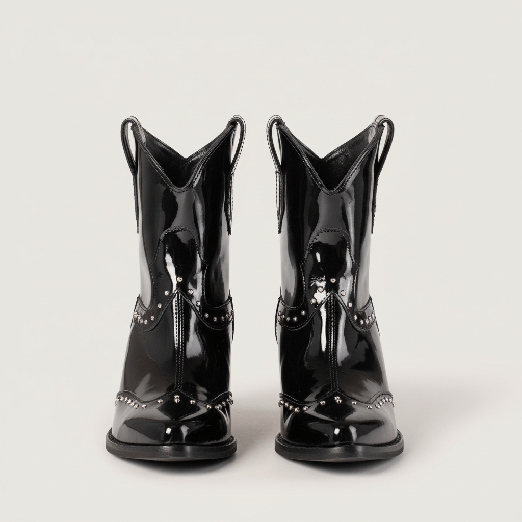 Stivaletti Texani Onix Nero - KALI SHOES®