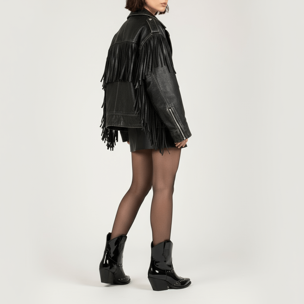 Stivaletti Texani Onix Nero - KALI SHOES®