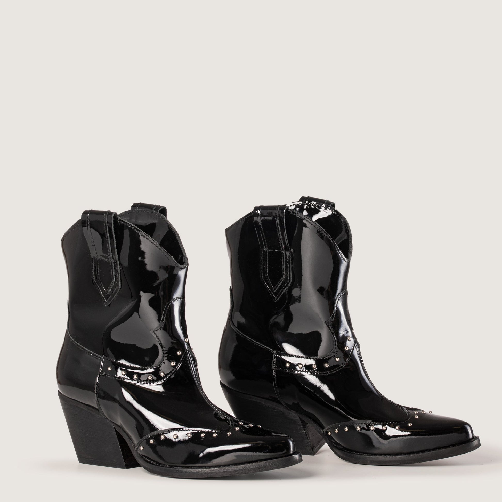 Stivaletti Texani Onix Nero - KALI SHOES®