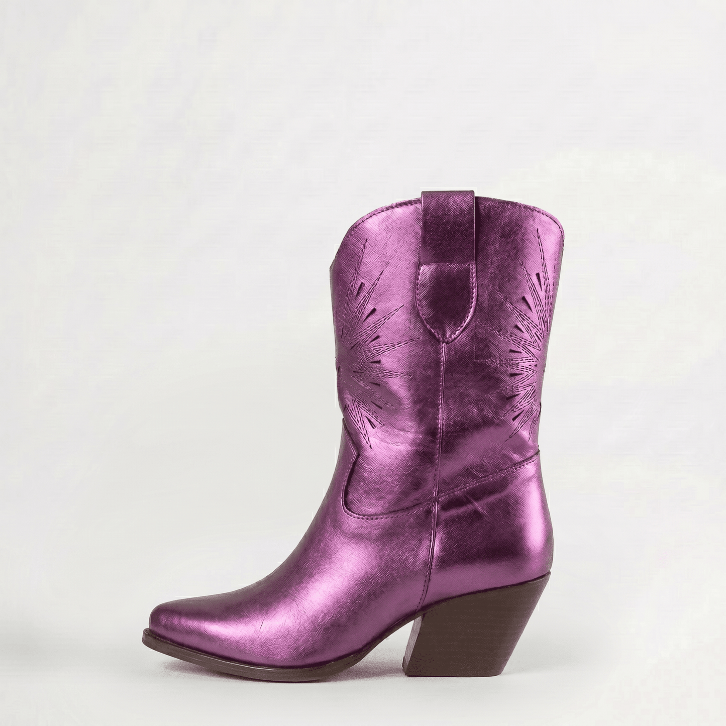 Stivaletti Texani Rio Nova Violet Shine - KALI SHOES®