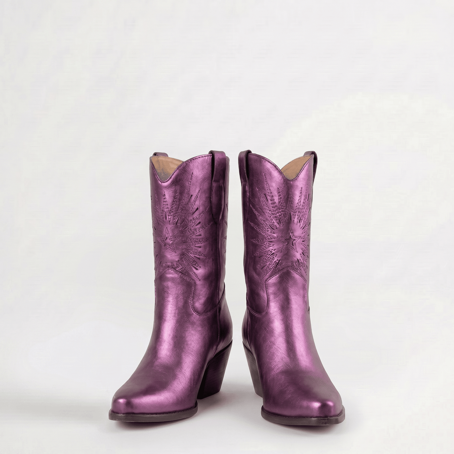 Stivaletti Texani Rio Nova Violet Shine - KALI SHOES®