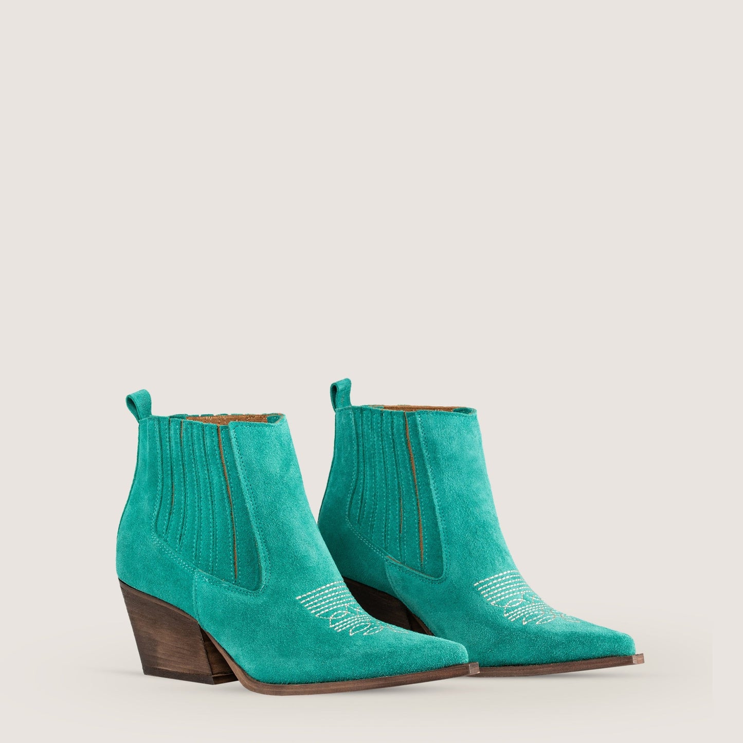 Stivaletti Texani Sandy Aquamarine - KALI SHOES®