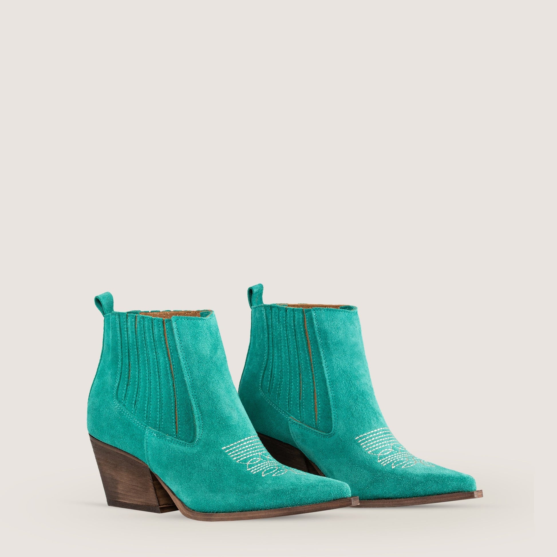 Stivaletti Texani Sandy Aquamarine - KALI SHOES®