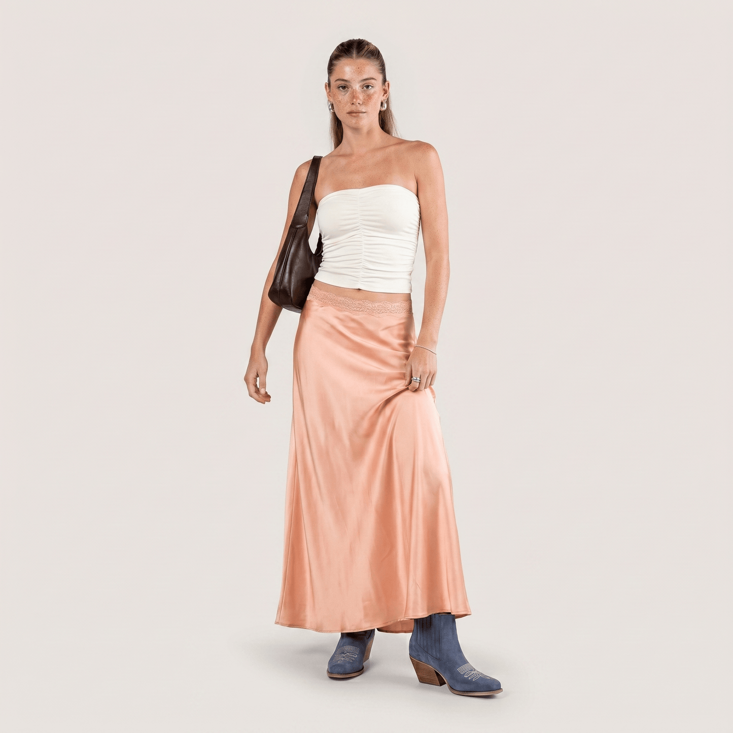 Stivaletti Texani Sandy Blue Jeans - KALI SHOES®