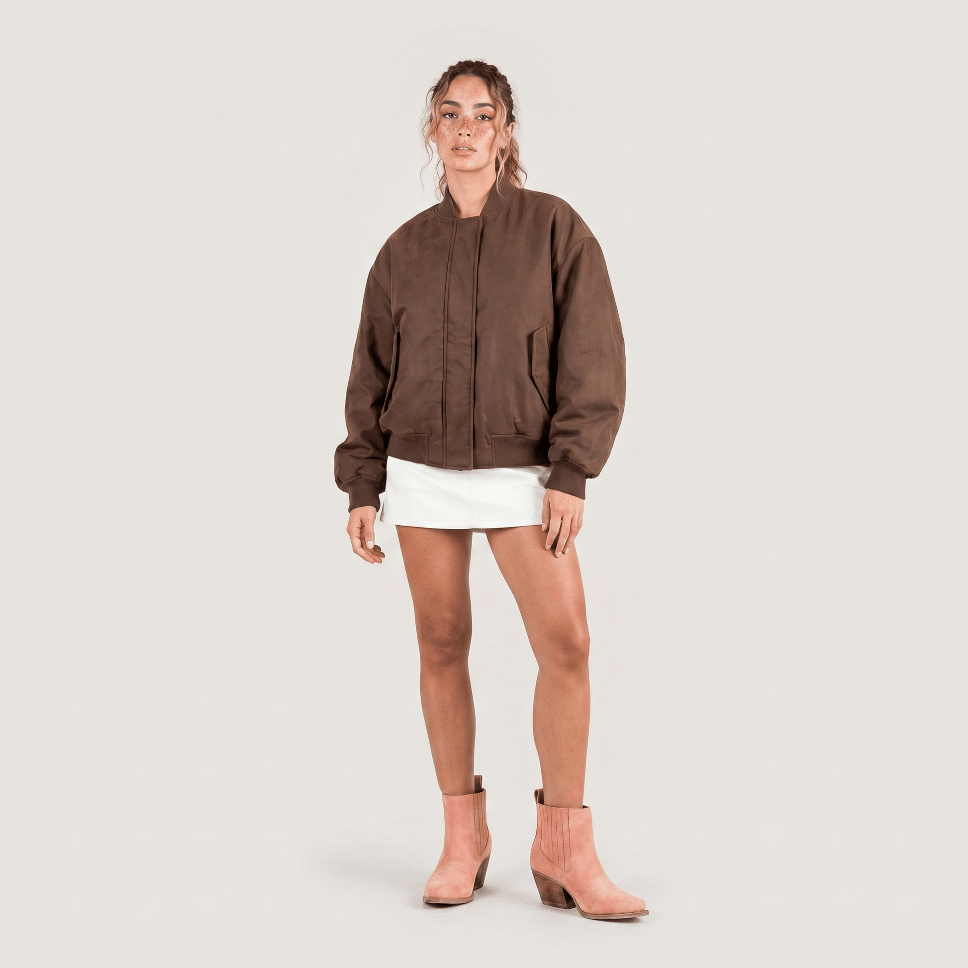 Stivaletti Texani Sandy Peach - KALI SHOES®