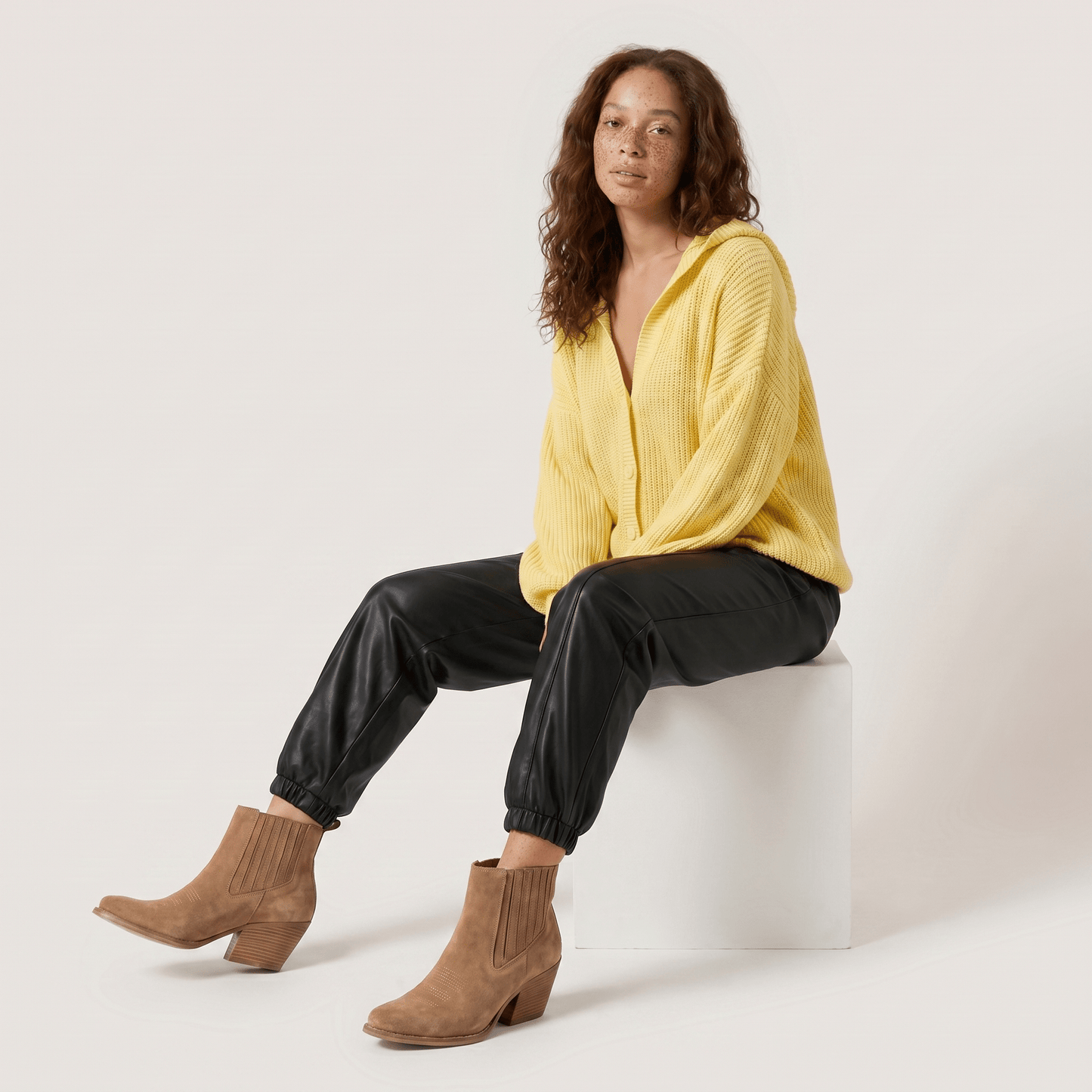 Stivaletti Texani Sandy Taupe - KALI SHOES®