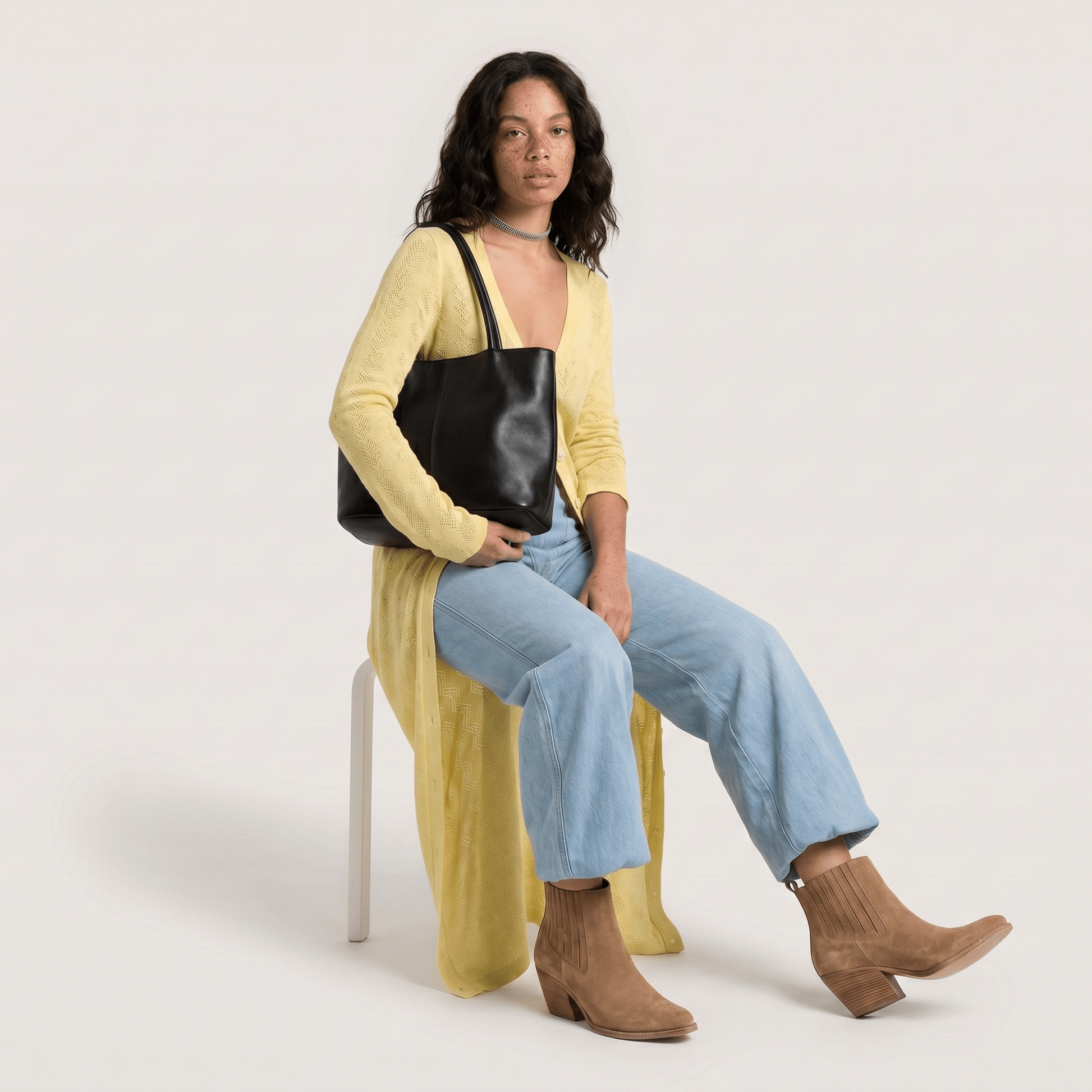 Stivaletti Texani Sandy Taupe - KALI SHOES®
