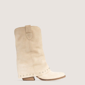 Stivaletti Texani Sidney Beige - KALI SHOES®