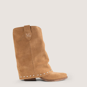 Stivaletti Texani Sidney Taupe - KALI SHOES®