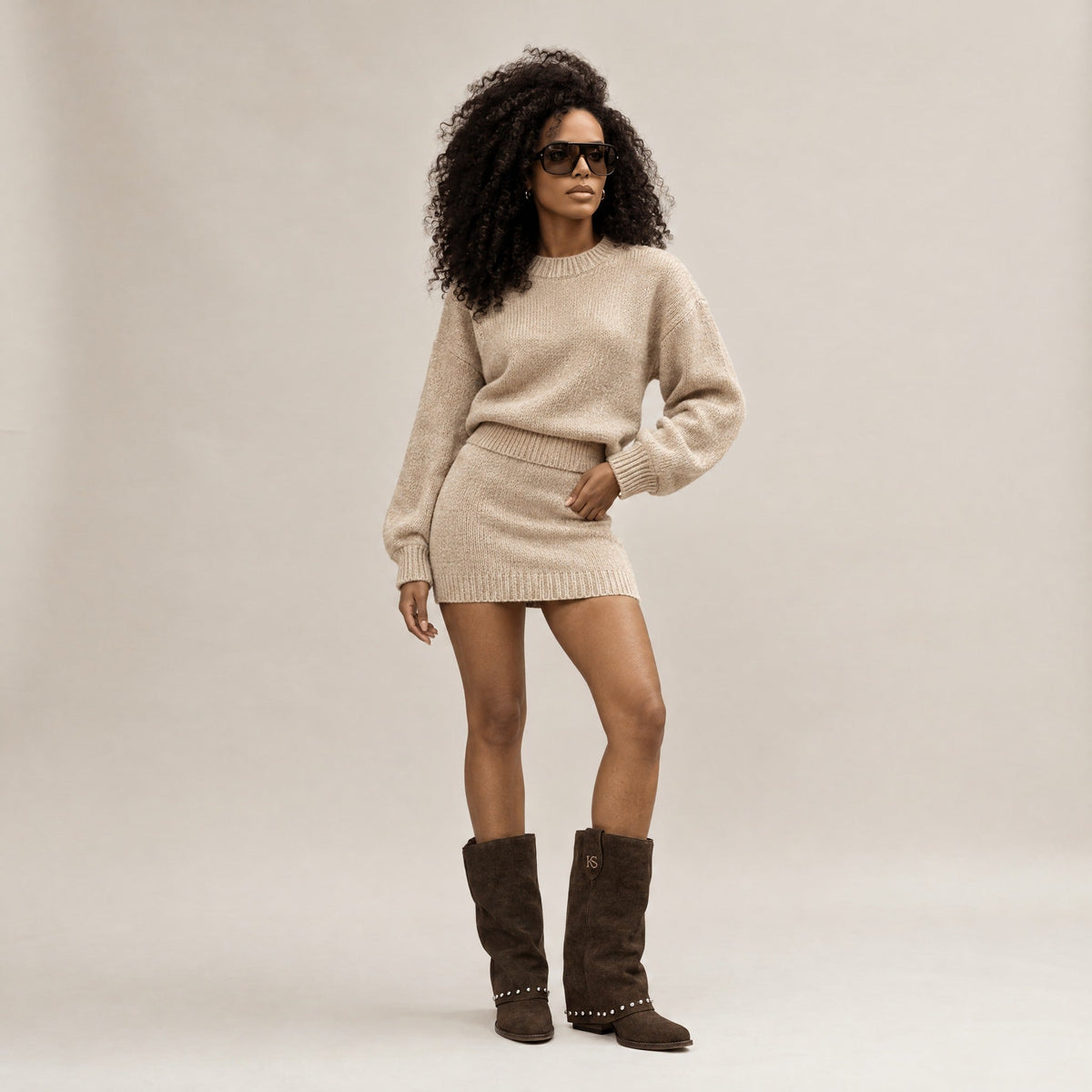 Stivaletti Texani Sidney Testa di Moro - KALI SHOES®