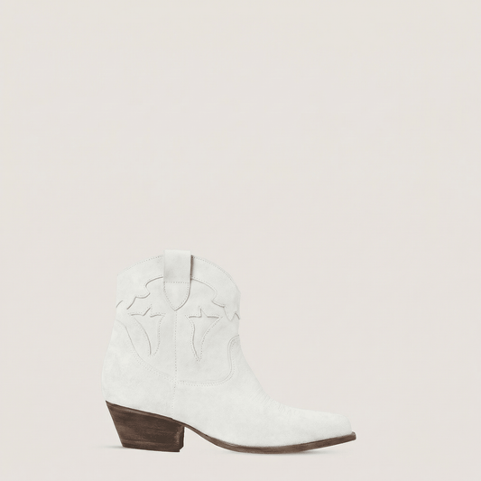 Stivaletti Texani Vicky Bianco - KALI SHOES®