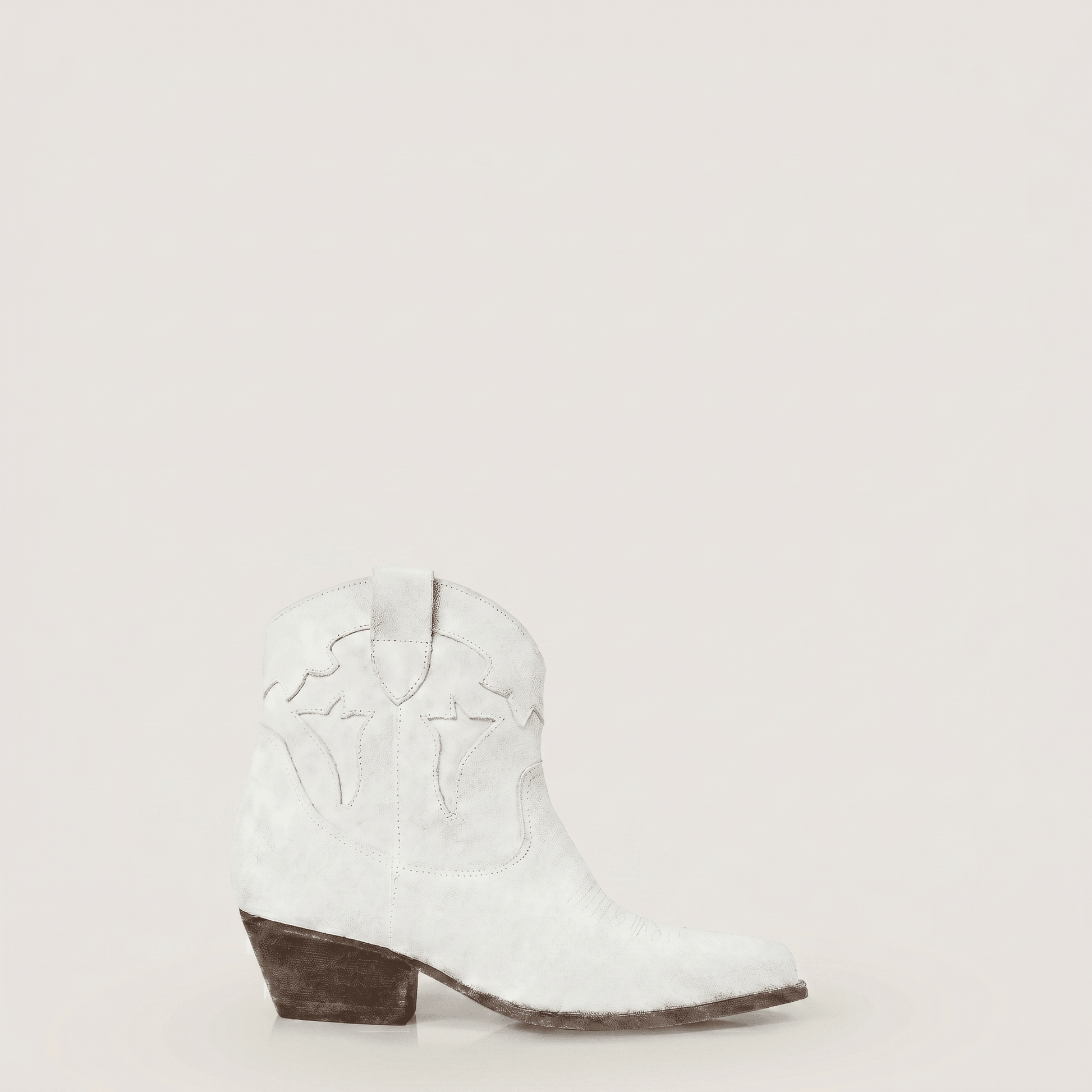 Stivaletti Texani Vicky Bianco - KALI SHOES®