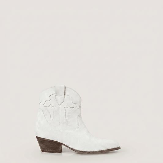 Stivaletti Texani Vicky Bianco - KALI SHOES®
