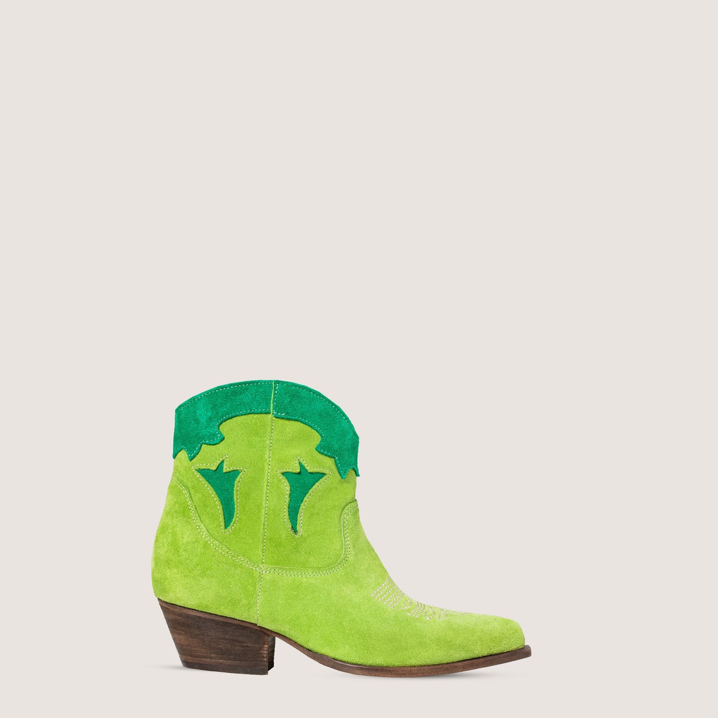 Stivaletti Texani Vicky Lime - KALI SHOES®