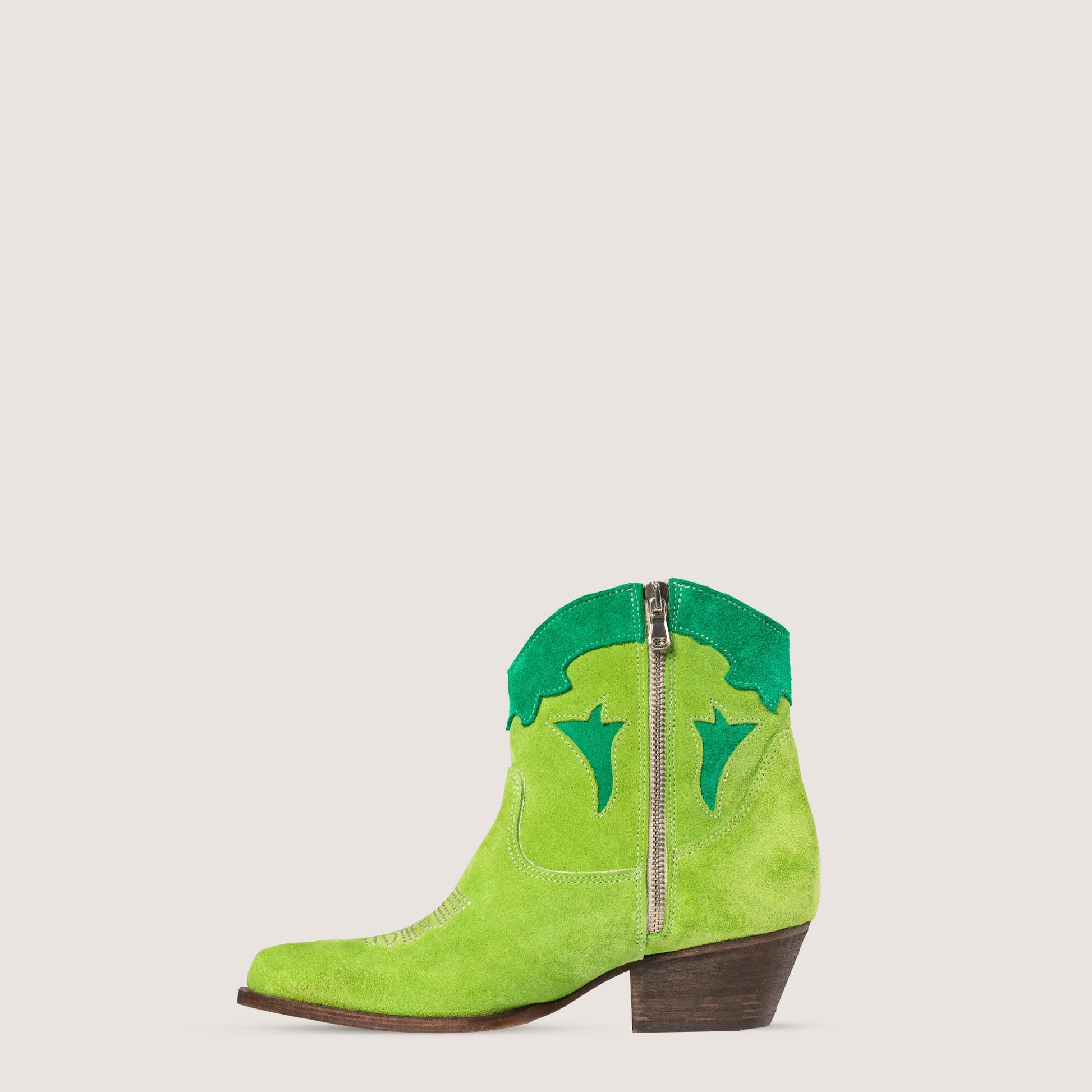 Stivaletti Texani Vicky Lime - KALI SHOES®