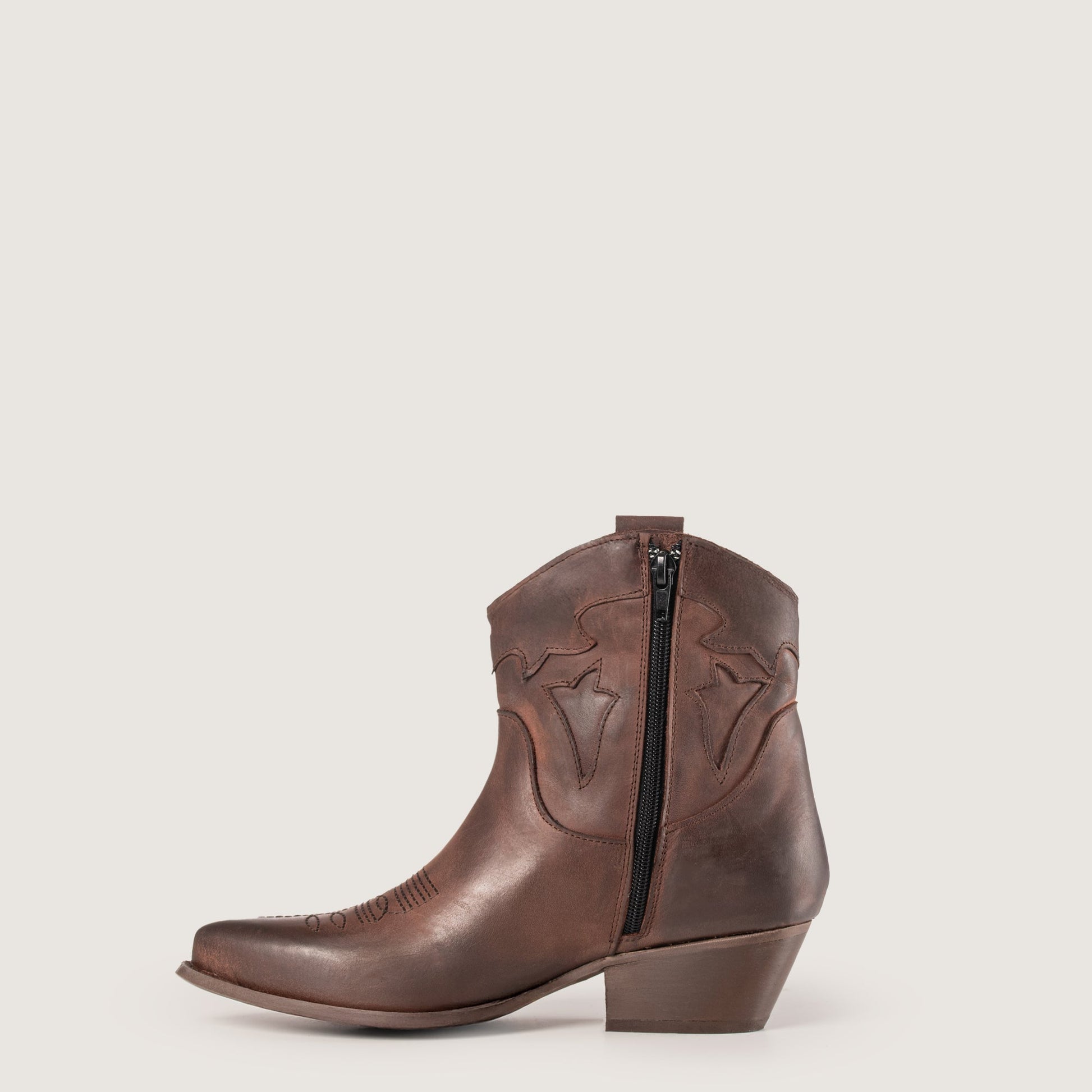 Stivaletti Texani Vicky Testa di Moro - KALI SHOES®