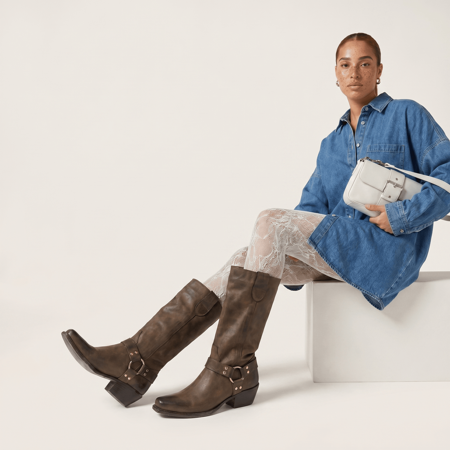 Stivali Texani Austin Cuoio - KALI SHOES®