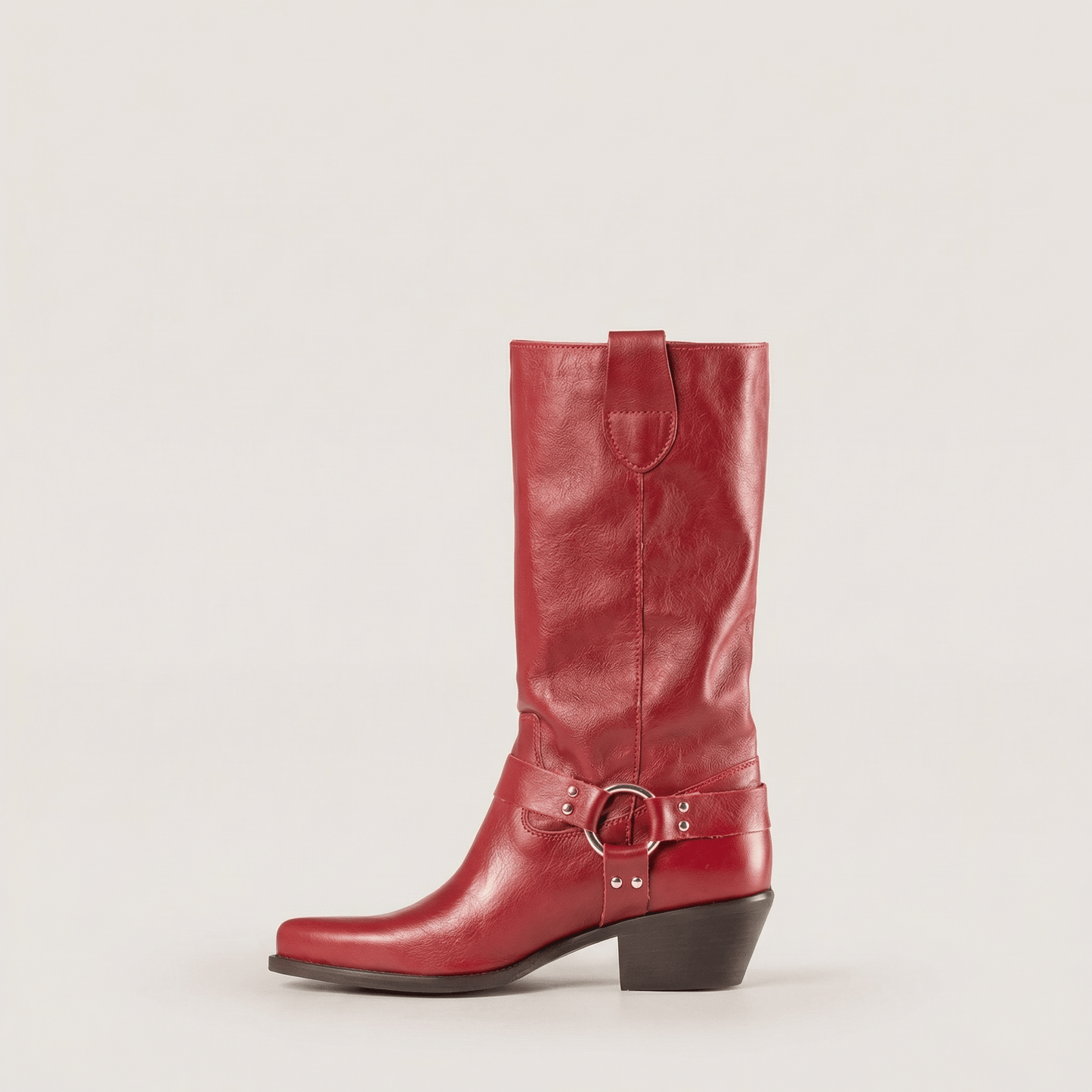 Stivali Texani Austin Rosso - KALI SHOES®