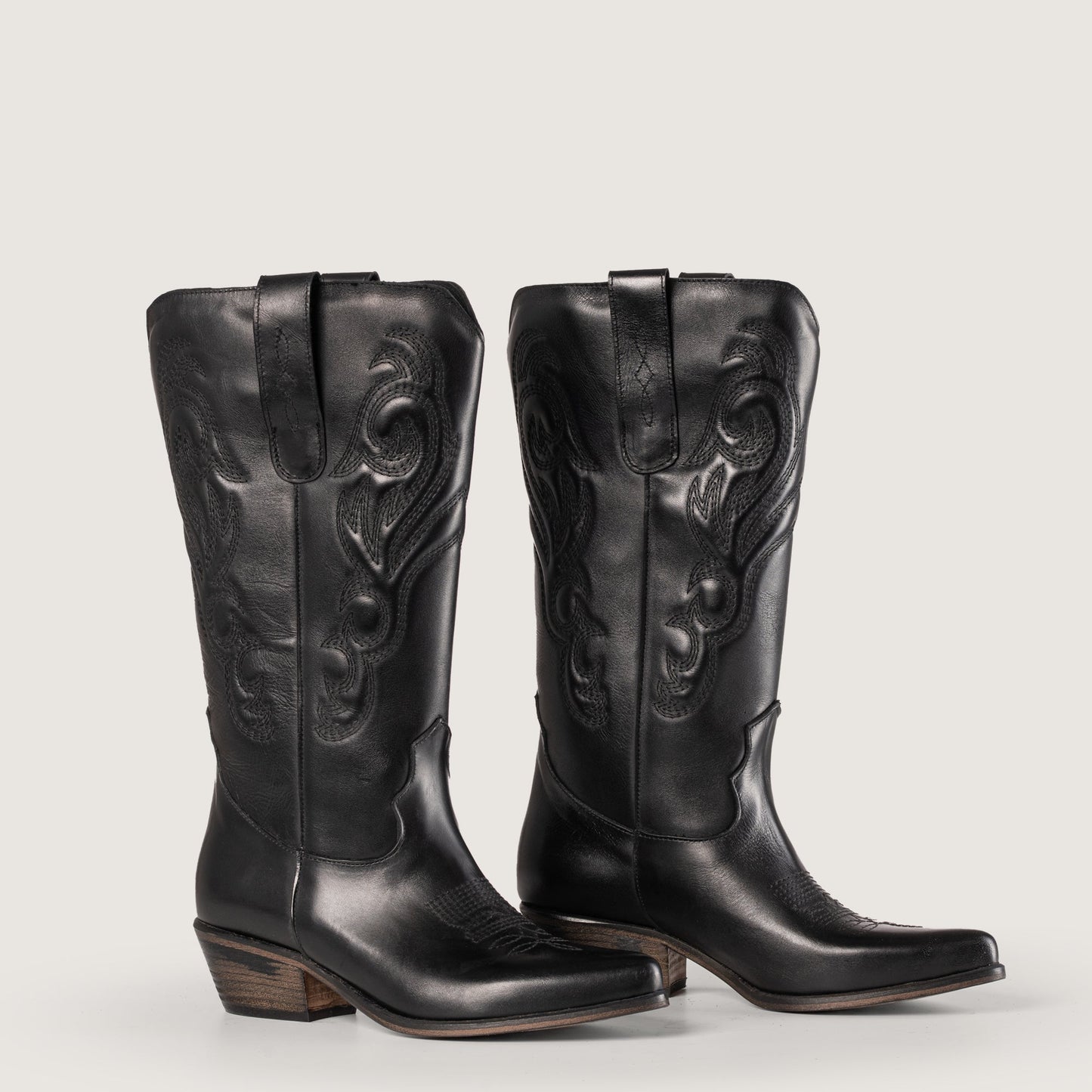 Stivali Texani Bryanna Nero - KALI SHOES®