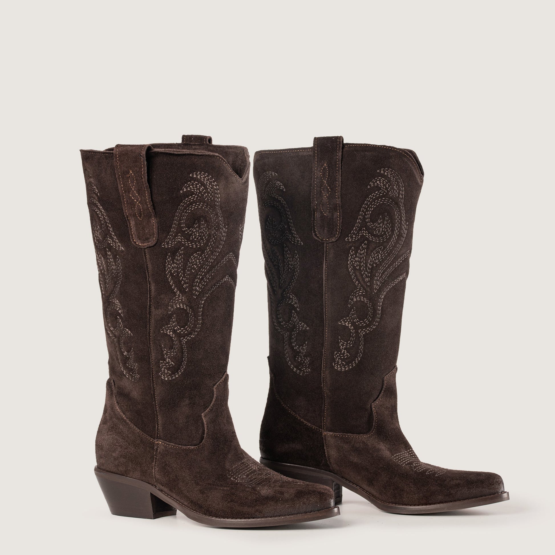 Stivali Texani Bryanna Testa di moro - KALI SHOES®